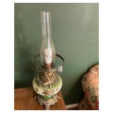 Gone with the wind lamp no top globe