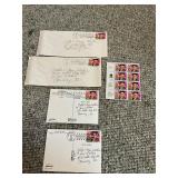 8 Uncirculated Elvis Presley Stamps/ 4 circulated