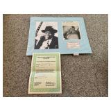 Autograph John Lee Hooker picture