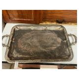 Rectangle Silver serving tray