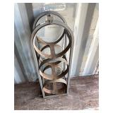 3 place propane tank rack