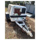 2000-Ingersoll Rand generator trailer- needs tires