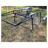 Black Truck ladder rack  sizes in pictures