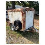 4 x 6 single axle trailer