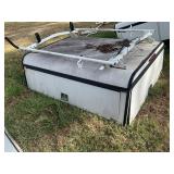 ARE Camper shell with rack  sizes in picture