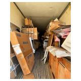 Trailer contents - FULL rolling carts