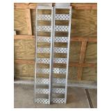 Aluminum ramps- 6 ft. See all pics