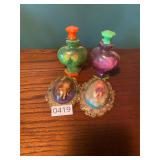 4 colorful Kiddles dolls