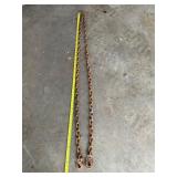 11 ft chain with double hooks.
