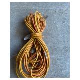Large orange extension cord