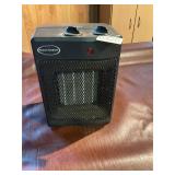 Feature comforts ceramic heater