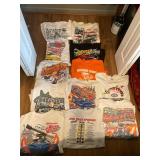 12- assorted racing T-shirts- 2xl