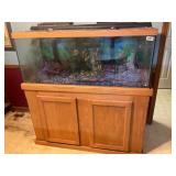 Large aquarium with stand and all pictured