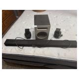 Speakers, soundbar, subwoofer - all