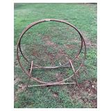 Metal firewood ring