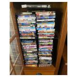 DVDs and DVD player - all
