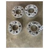 4- aluminum spacers