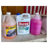 Antifreeze and windshield cleaner