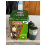 Coleman lantern with fuel