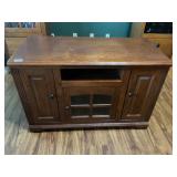 Rolling tv console