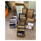 Tons of picture frames
