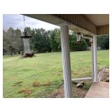 3- glass hummingbird feeders
