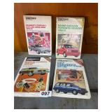 4- Chilton repair manuals