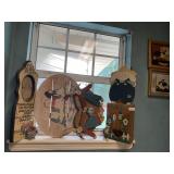 Wooden rabbit decor ï¿½ all