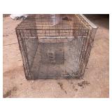 Large wire metal cage 31 x 42 x 28