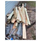 Assorted wood pile