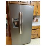 GE side-by-side refrigerator