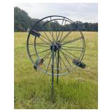 Round plant stand wheel - rotates