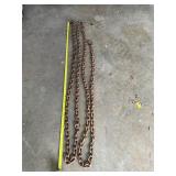 22 ft chain with double hooks.
