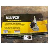 Klutch tubing notcher