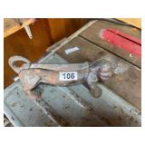 Cast Iron Dachshund Dog