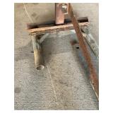 Receiver hitch attachment in drawbar