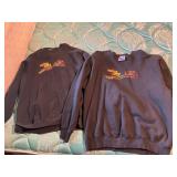 2- pennzoil Racing sweatshirts ï¿½ 2xl
