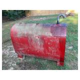 Red fuel tank
