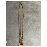 12 ft chain with double hooks.
