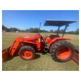 Kubota M5400 tractor with LA1001 Front end loader