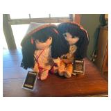Two Asian dolls