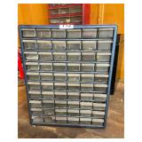 60 tray nut and bolt bin and contents ï¿½ Blue