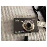 Vivitar digital camera, bag, stand