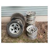 Aluminum tires wheels - all
