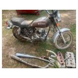 Vintage Suzuki Motorcycle- as is - bill of sale