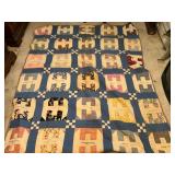 Hand sewn quilt- 64 x 82