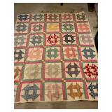 Hand sewn quilt- 64 x  78