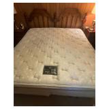 King Size Bed, Box Spring, Mattress- All