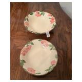 2- Desert Rose bowls. 8ï¿½ and 9ï¿½