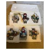 24- snowmen bell ornaments